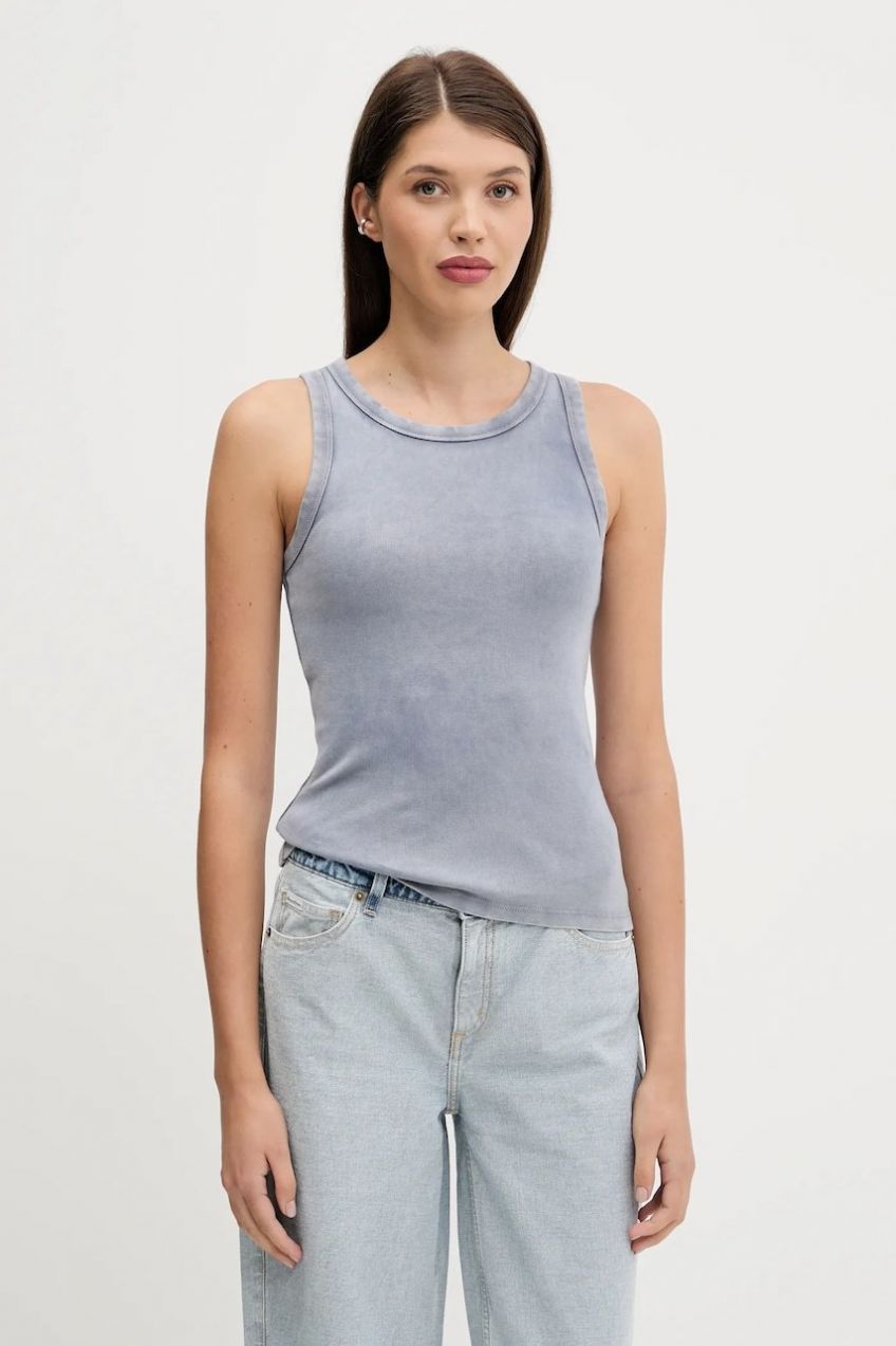 Bavlnený top Abercrombie & Fitch KI139-5316