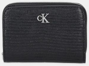 Kožená peňaženka Calvin Klein čierna farba, LV04F1067G