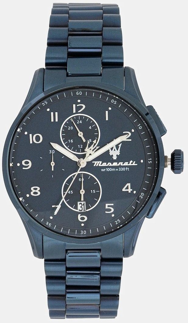 Hodinky Maserati pánske, tmavomodrá farba, R8873624005