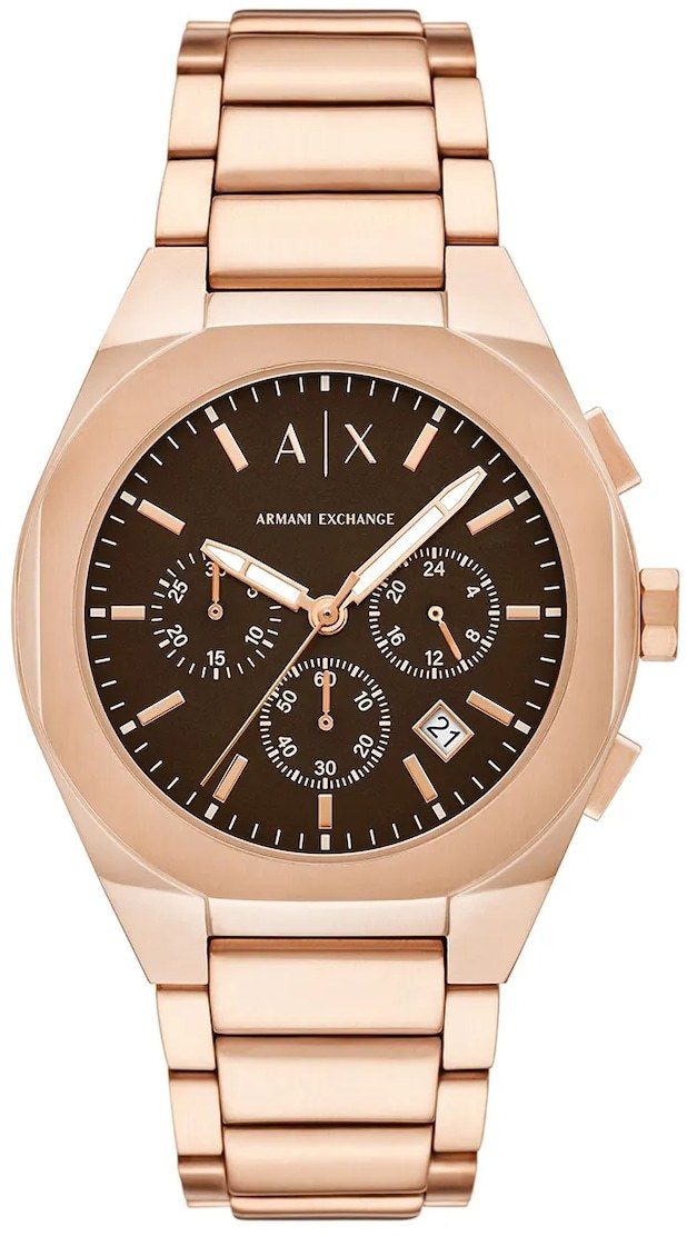 Hodinky Armani Exchange pánske, zlatá farba, AX4188