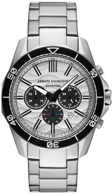 Hodinky Armani Exchange pánske, strieborná farba, AX1969