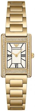 Hodinky Emporio Armani dámske, zlatá farba, AR11659