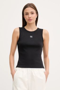 Top Calvin Klein Jeans čierna farba, LV047C201G