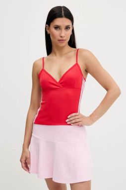 Top adidas Coquette červená farba, JM1910
