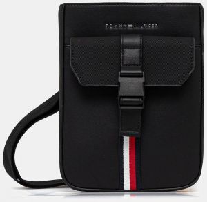 Malá taška Tommy Hilfiger čierna farba, AM0AM13480