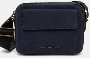 Malá taška Tommy Hilfiger tmavomodrá farba, AM0AM13504