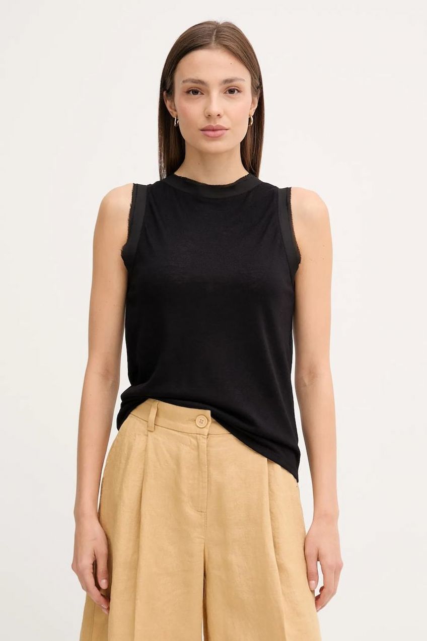 Top Sisley čierna farba, 3TGBLH010