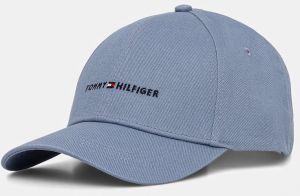 Bavlnená šiltovka Tommy Hilfiger jednofarebná, AM0AM13431