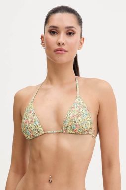 Plavková podprsenka Rip Curl oranžová farba, jemne vystužený košík, 0G2WSW