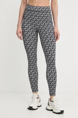 Legíny MICHAEL Michael Kors čierna farba, vzorovaná, MT530WN63M