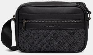 Malá taška Tommy Hilfiger čierna farba, AM0AM13494