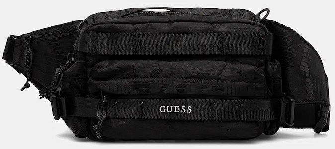 Ľadvinka Guess ASTI čierna farba, HMASNC P5337