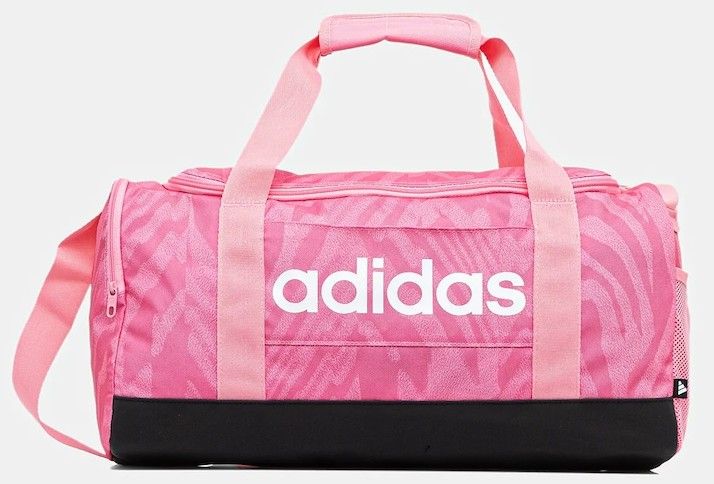 Športová taška adidas Linear Training Graphic Duffle Small ružová farba, JX1266