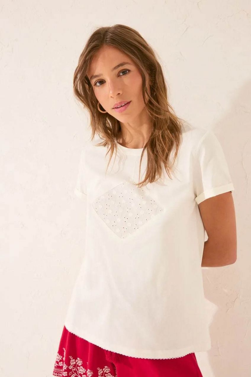 Bavlnené tričko women'secret dámske, béžová farba, 3279705