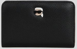 Peňaženka Karl Lagerfeld dámska, čierna farba, A3W32088