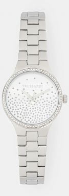 Hodinky Trussardi T-ESSENZA dámske, strieborná farba, R2453172504