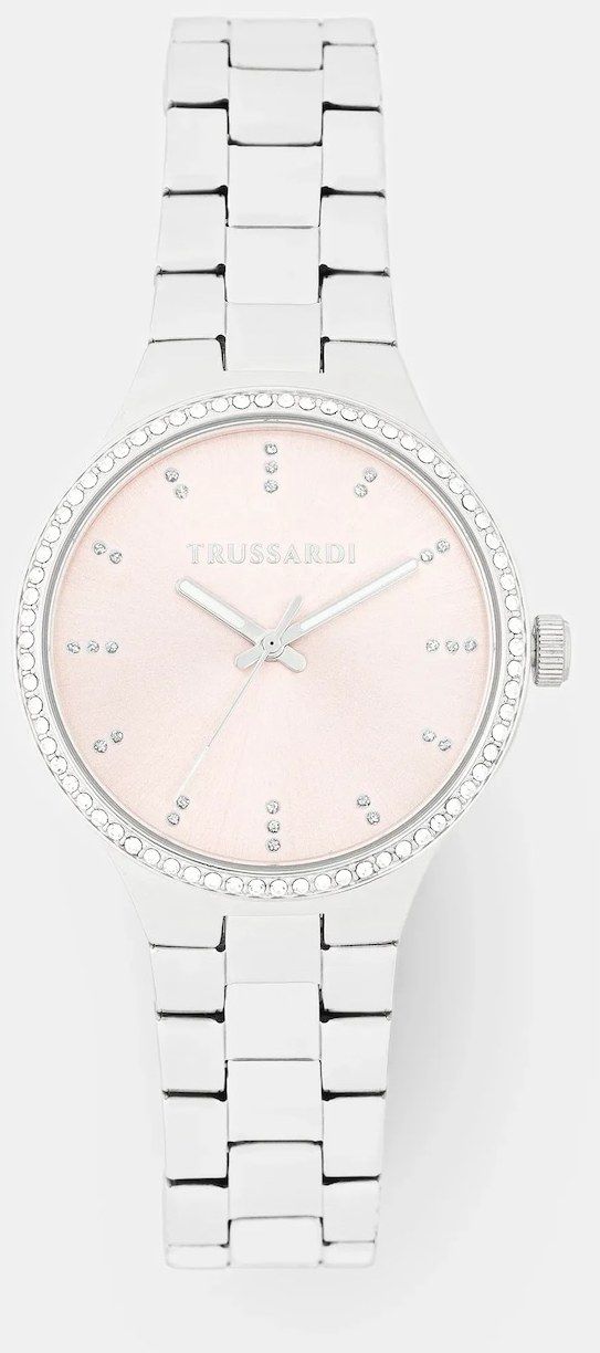 Hodinky Trussardi T-ESSENZA dámske, strieborná farba, R2453172505