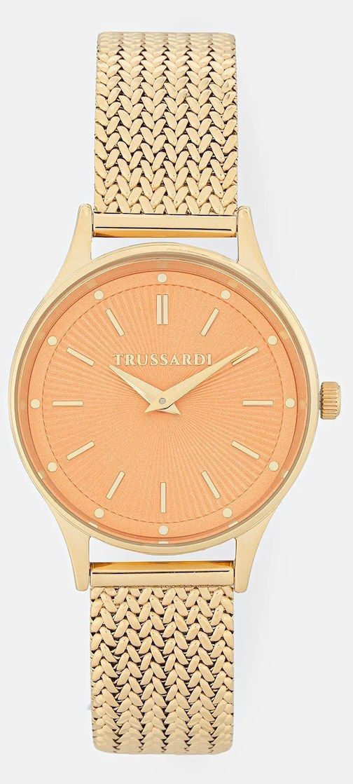 Hodinky Trussardi T-STAR dámske, zlatá farba, R2453152516