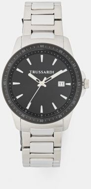 Hodinky Trussardi T-HAWK pánske, strieborná farba, R2453153006