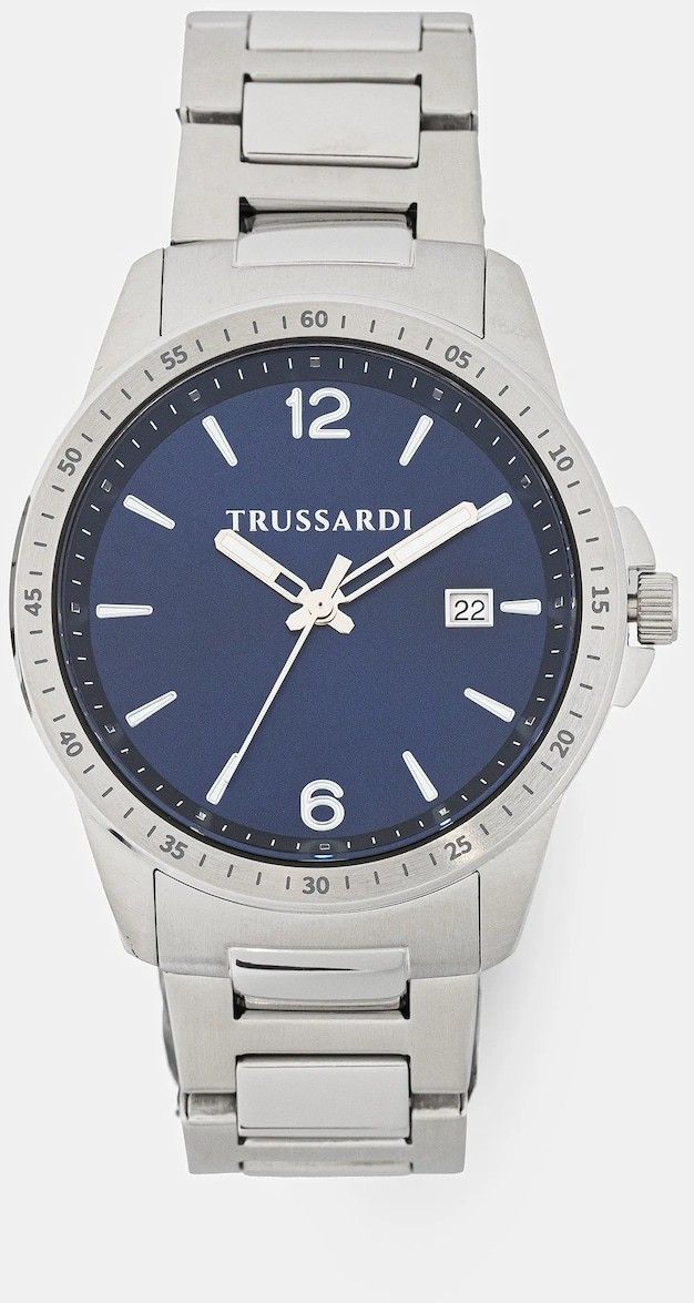 Hodinky Trussardi T-HAWK pánske, strieborná farba, R2453153008