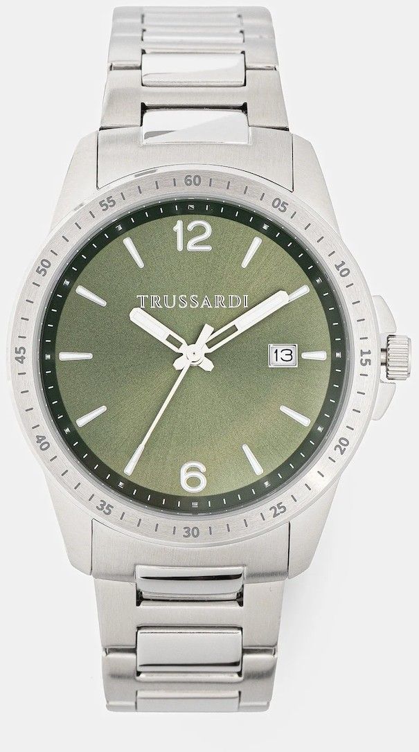 Hodinky Trussardi T-HAWK pánske, strieborná farba, R2453153007