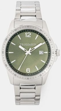 Hodinky Trussardi T-HAWK pánske, strieborná farba, R2453153007