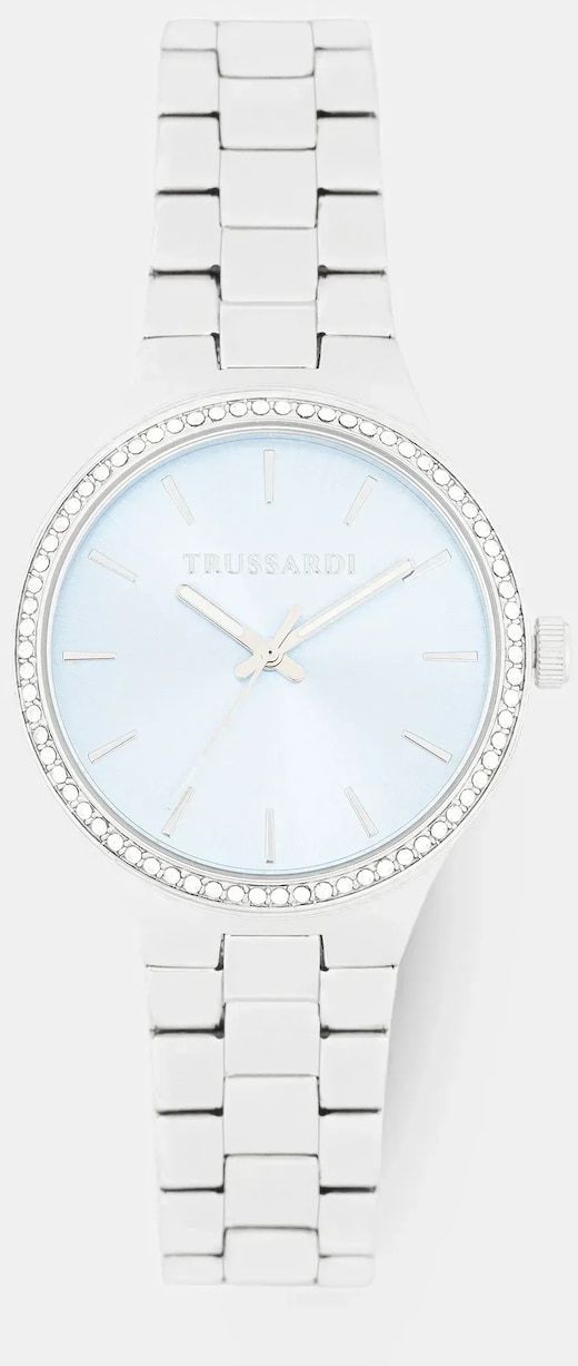 Hodinky Trussardi T-ESSENZA dámske, strieborná farba, R2453172506