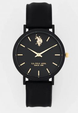 Hodinky U.S. Polo Assn. LUCY dámske, čierna farba, USP8163BK