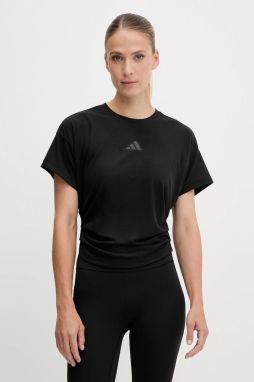 Tréningové tričko adidas Performance POWER čierna farba, JX1190