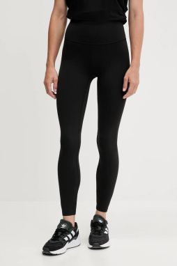 Legíny na jogu adidas Performance All Me čierna farba, jednofarebné, JW7584
