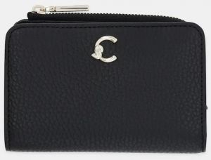 Kožená peňaženka Coccinelle COCCINELLE C-ME čierna farba, E2.SSL.11.D1.21