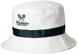 Bavlnený klobúk Polo Ralph Lauren Wimbledon Collection biela farba, bavlnené, 710970546