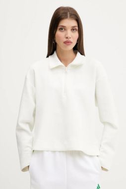 Mikina adidas All SZN béžová farba, jednofarebná, JV9907