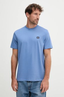 Bavlnené tričko Calvin Klein Jeans pánske, s nášivkou, LV04RC272G