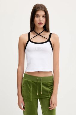 Top Juicy Couture biela farba, JCWCT225302