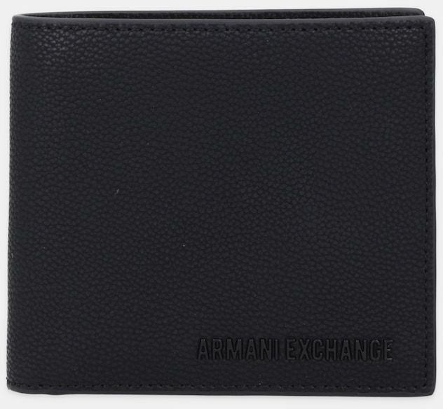 Peňaženka Armani Exchange pánska, čierna farba, XM000168 AF17090