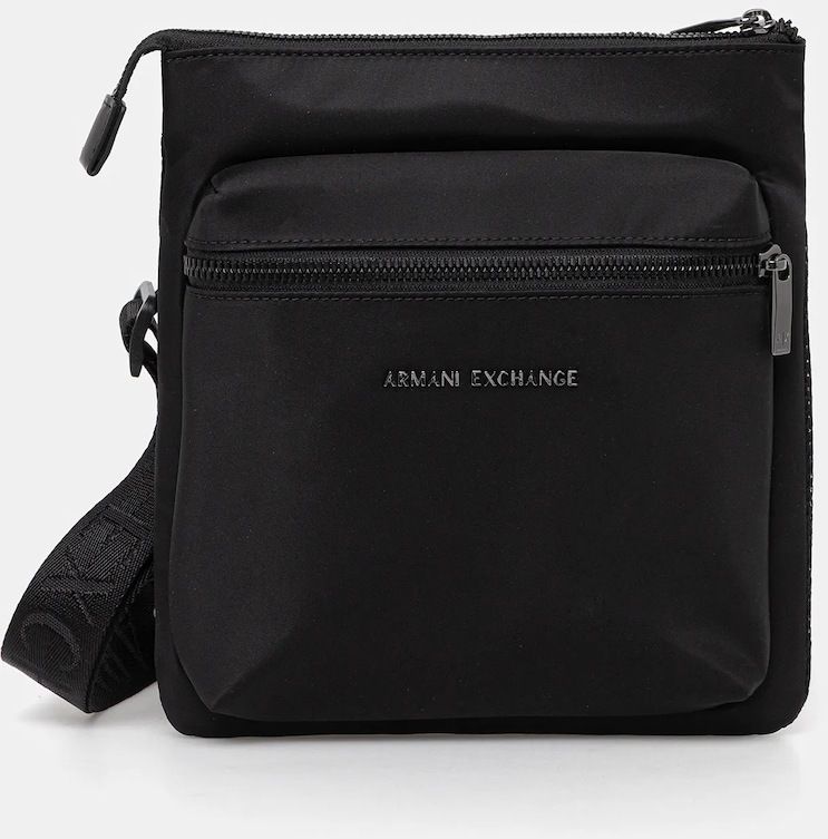 Malá taška Armani Exchange čierna farba, XM001653 AF17304