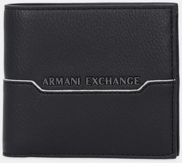 Peňaženka Armani Exchange pánska, čierna farba, XM000168 AF17205
