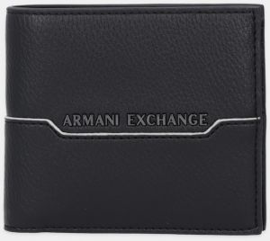 Peňaženka Armani Exchange pánska, čierna farba, XM000168 AF17205