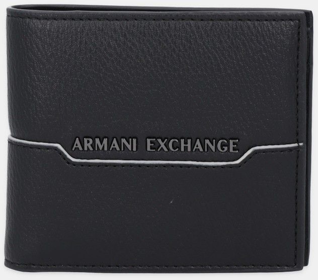 Peňaženka Armani Exchange pánska, čierna farba, XM000167 AF17205
