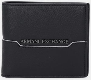 Peňaženka Armani Exchange pánska, čierna farba, XM000167 AF17205