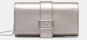Peňaženka Armani Exchange dámska, strieborná farba, XW000358 AF12039
