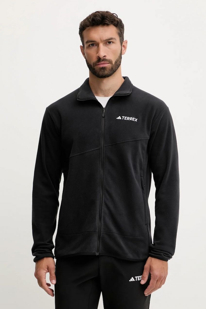 Outdoorová mikina adidas TERREX Multi čierna farba, jednofarebná, IZ3294