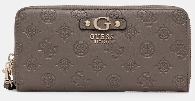 Peňaženka Guess GERTY dámska, hnedá farba, SWPD95 29146