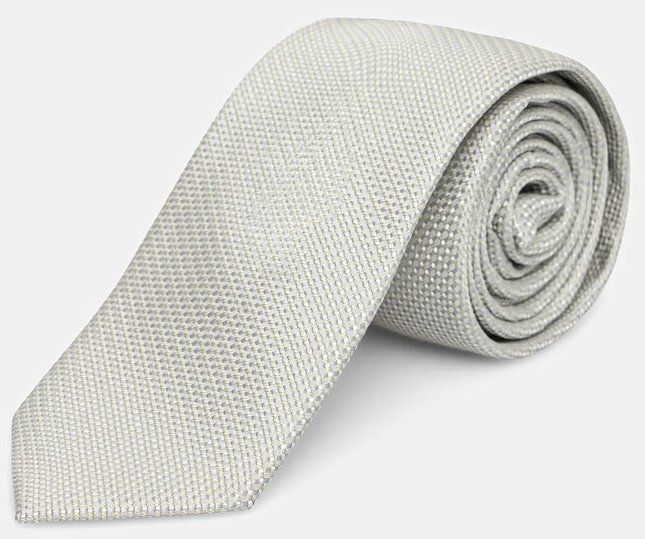 Kravata s prímesou hodvábu Calvin Klein zelená farba, CK2111E002