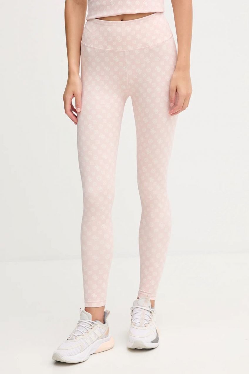 Legíny Guess PEONY ružová farba, vzorované, V5YB18 MC03W