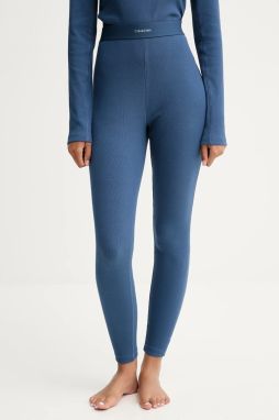 Legíny Calvin Klein Underwear čierna farba, jednofarebné, 000QS7220E