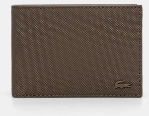 Peňaženka Lacoste pánska, béžová farba, NH4419HC