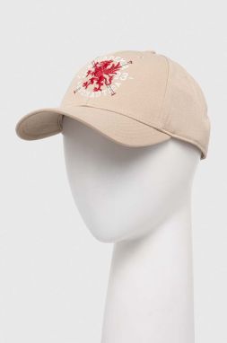 Šiltovka Aeronautica Militare béžová farba, s nášivkou, HA1159CT3248