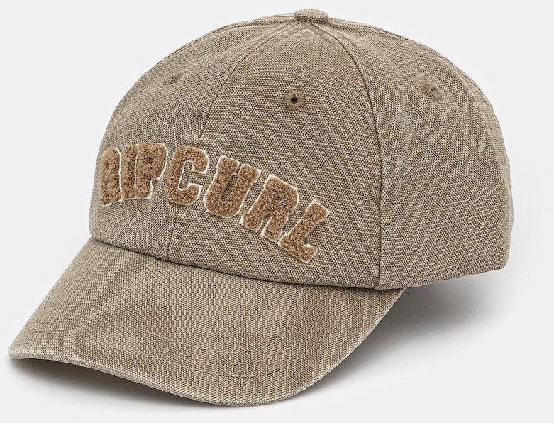 Džínsová šiltovka Rip Curl zelená farba, s nášivkou, 063WHE